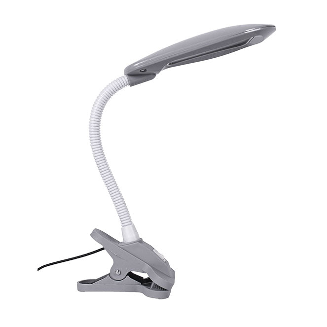 Flexo de Sobremesa con Clip ALBA LED 5W Gris Interlusa - vista principal | Interlusa
