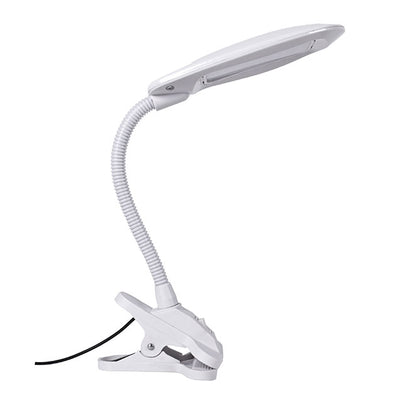 Flexo LED con Pinza ALBA BELAIR 840 WH para escritorio