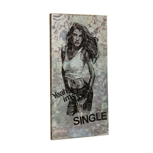 Collage Foot Loose 100x200 cm sobre Lienzo con Bastidor Schuller - vista principal | Schuller