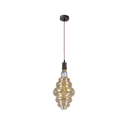 Lámpara colgante LED 8W con luz cálida 3000K para un ambiente acogedor