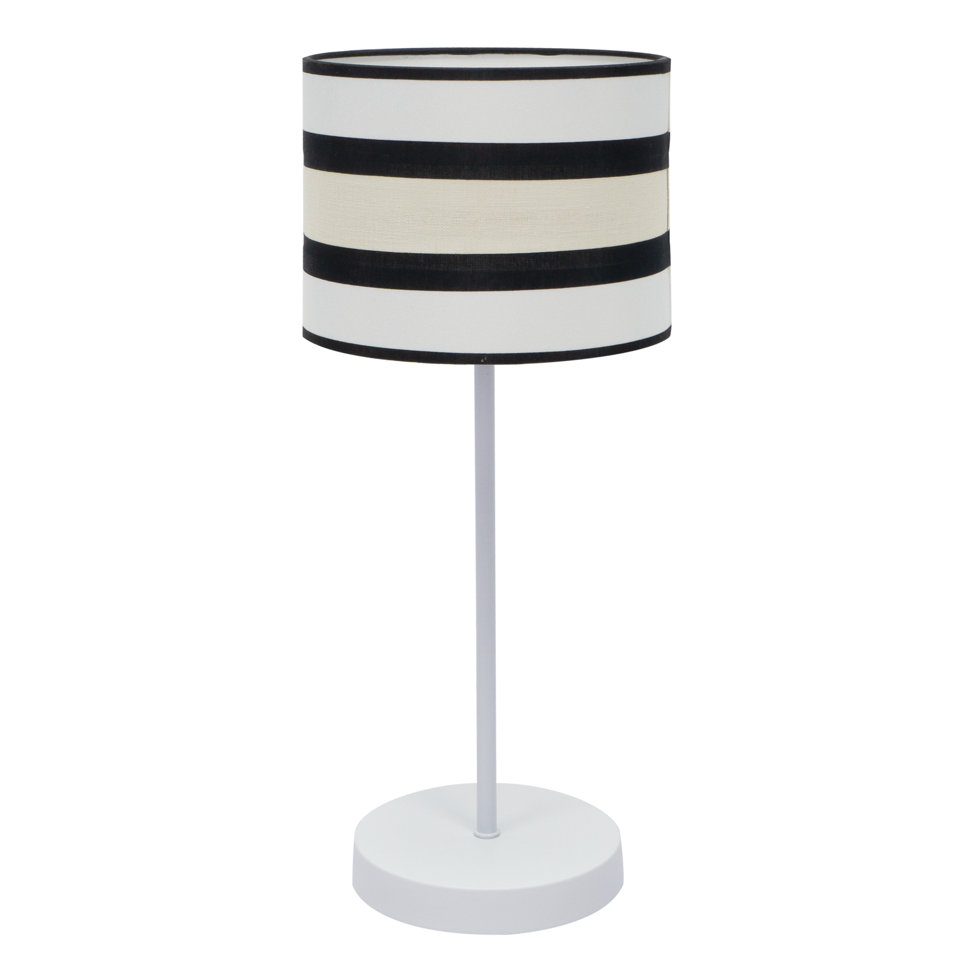 Sobremesa Grand Karla Blanco/Beis de Fabrilamp, diseño moderno y elegante para tu hogar.