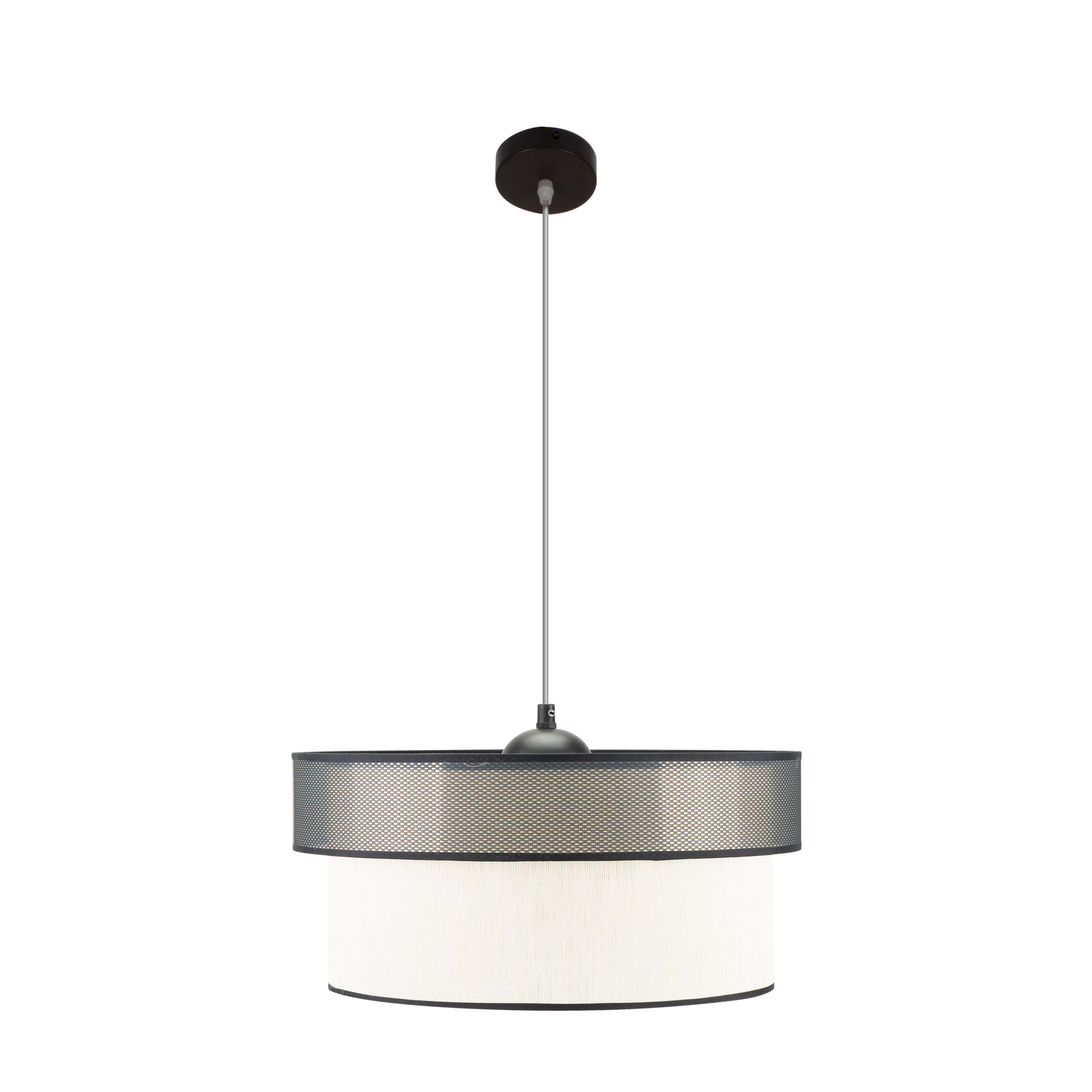 Colgante moderno con altura regulable entre 37 y 150 cm, ideal para comedores