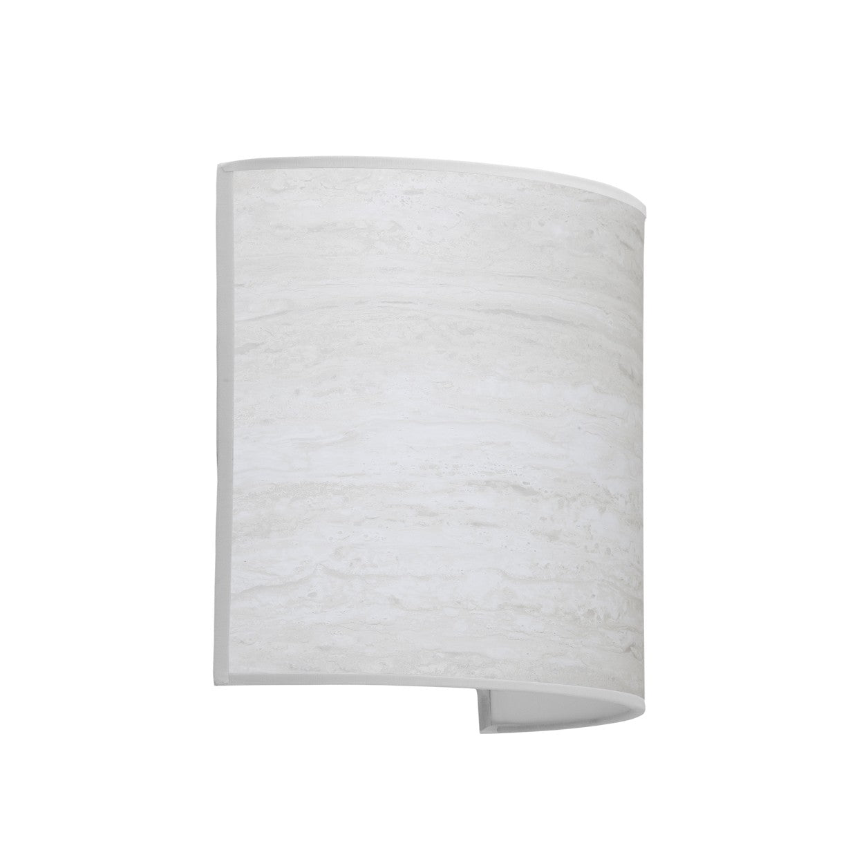 Aplique de pared Mera mármol ALEMAR con pantalla efecto mármol - Vista principal