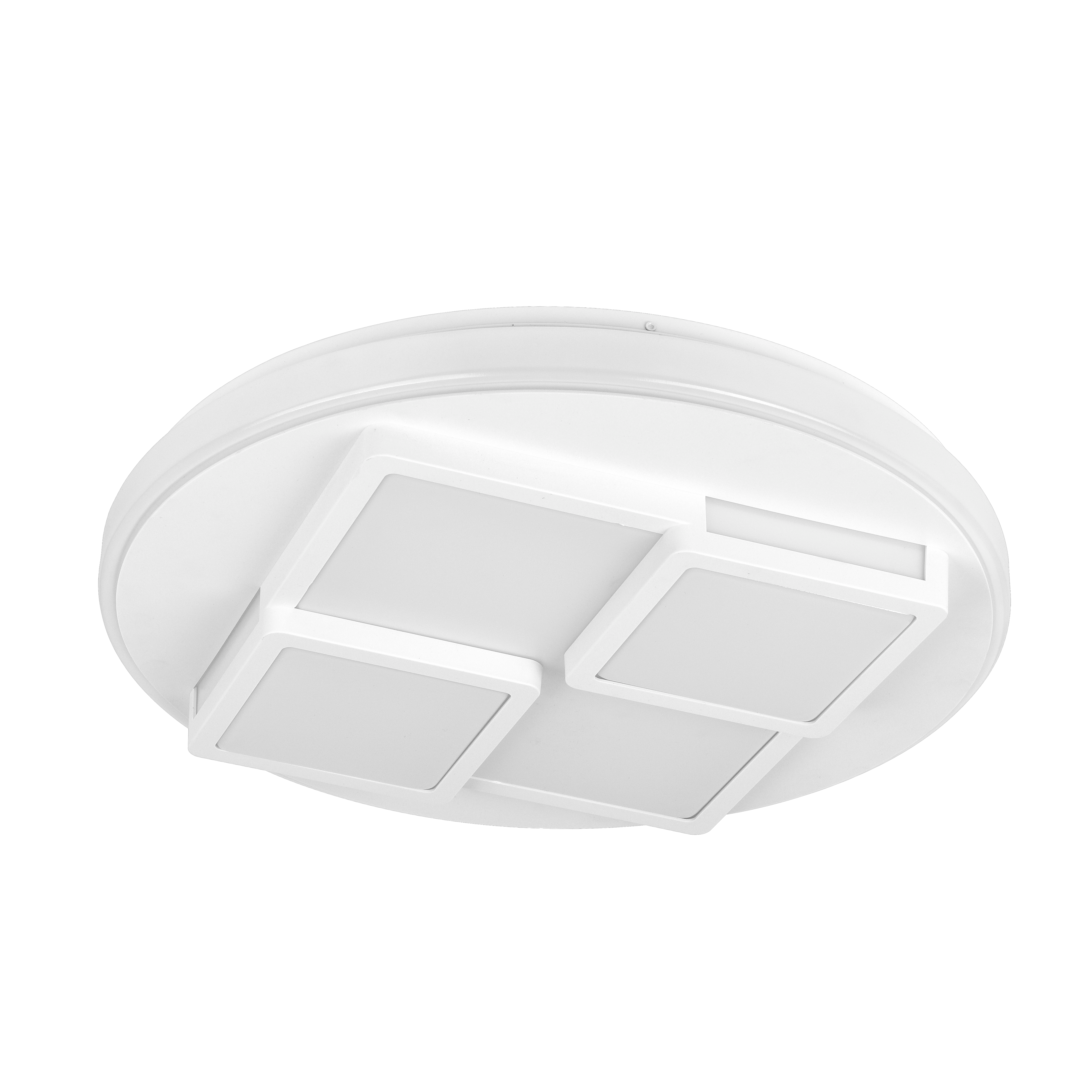 Plafón Lavi 96W LED Blanco, vista frontal, Fabrilamp