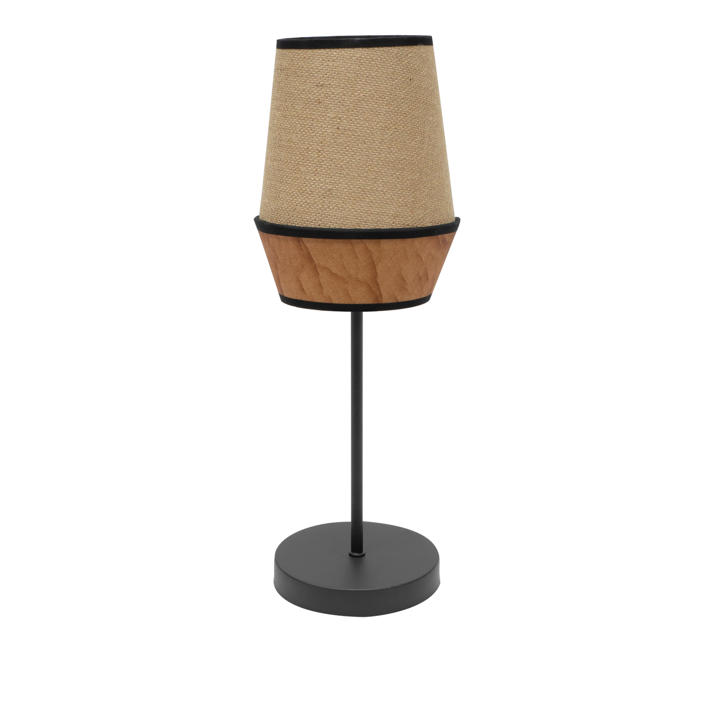 Sobremesa Campana fabricada en metal color Saco/Marrón/Negro, ideal para interiores