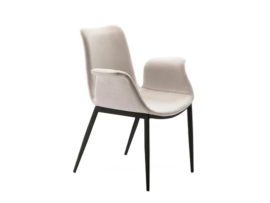 Sillón Sowa Estructura Metal Negro Mate Schuller - Blanco | Schuller · Ref. 863952