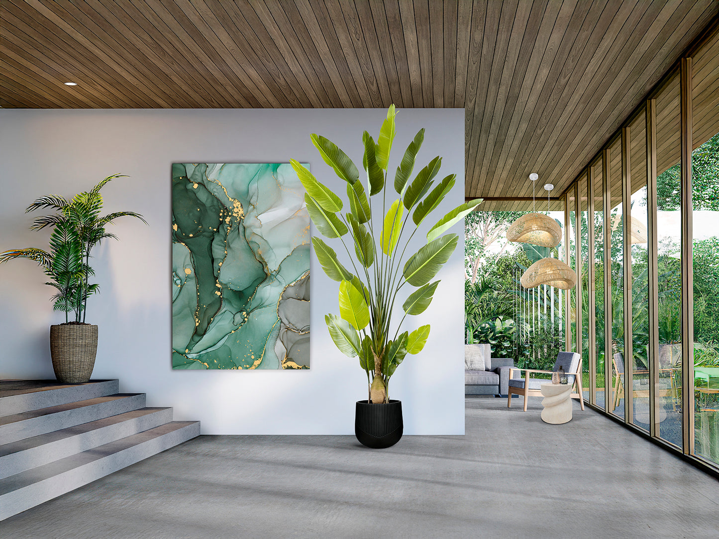 Planta Artificial Ave Paraíso H250 - Schuller - 281690 - Vista 2