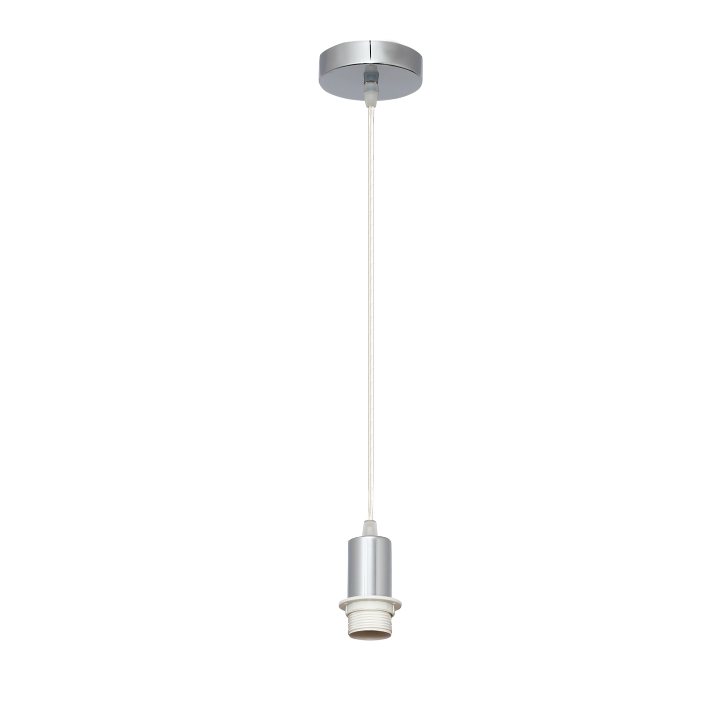 Armazón para lámpara fabricado en Metal color Níquel