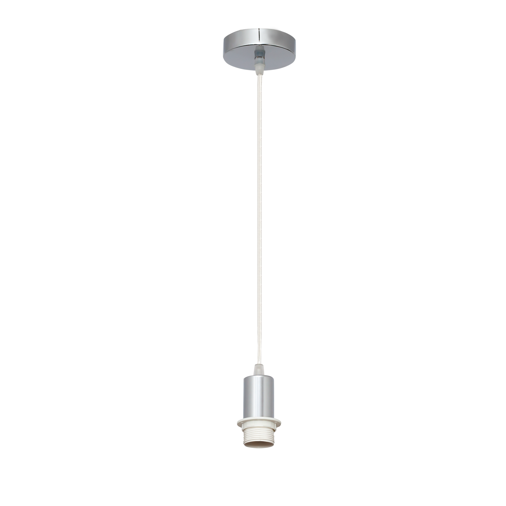 Armazón para lámpara fabricado en Metal color Níquel