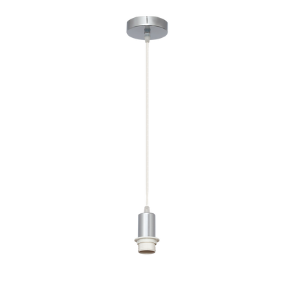 Armazón para lámpara fabricado en Metal color Níquel