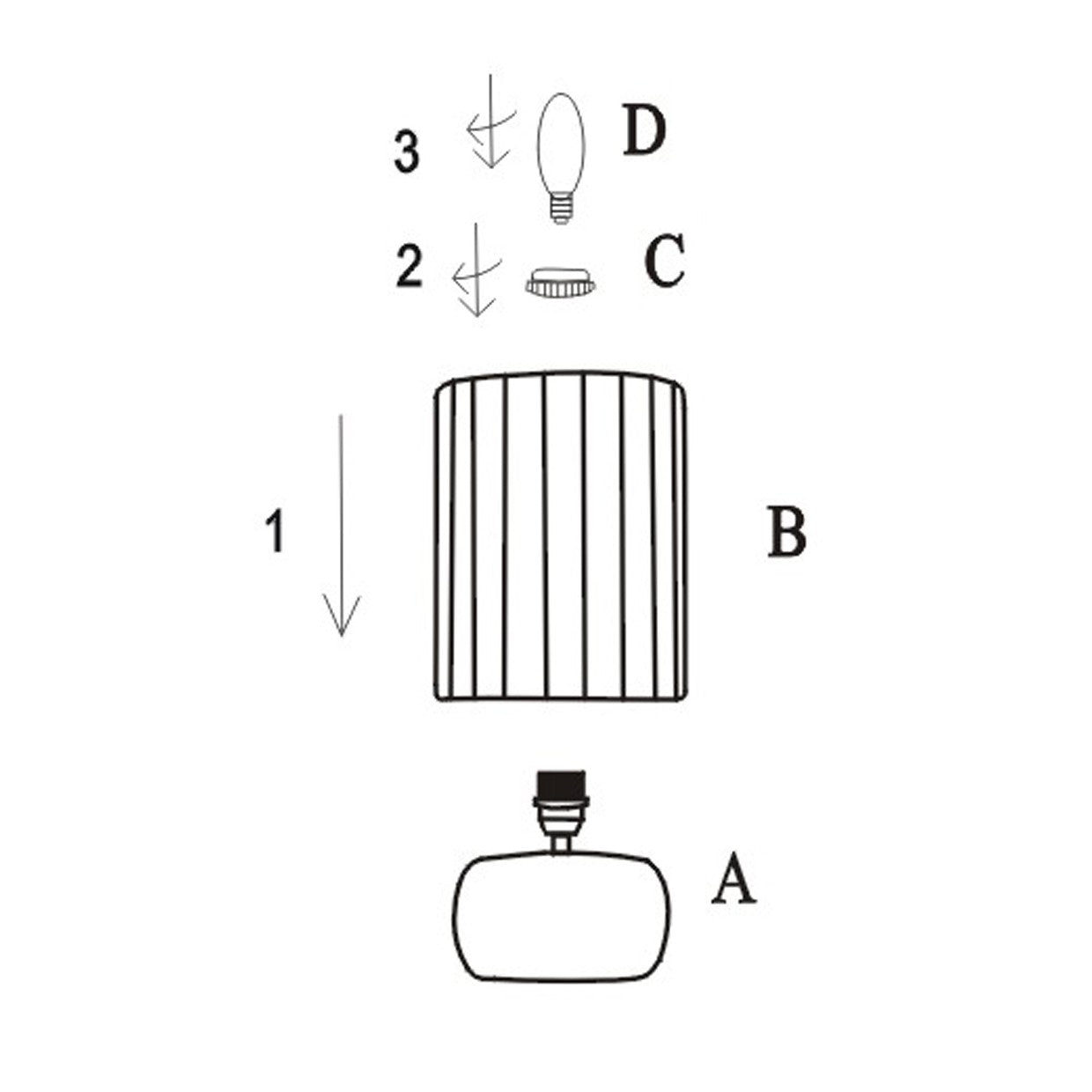 Detalle de la sobremesa Berly Arena Alemar en entorno decorado