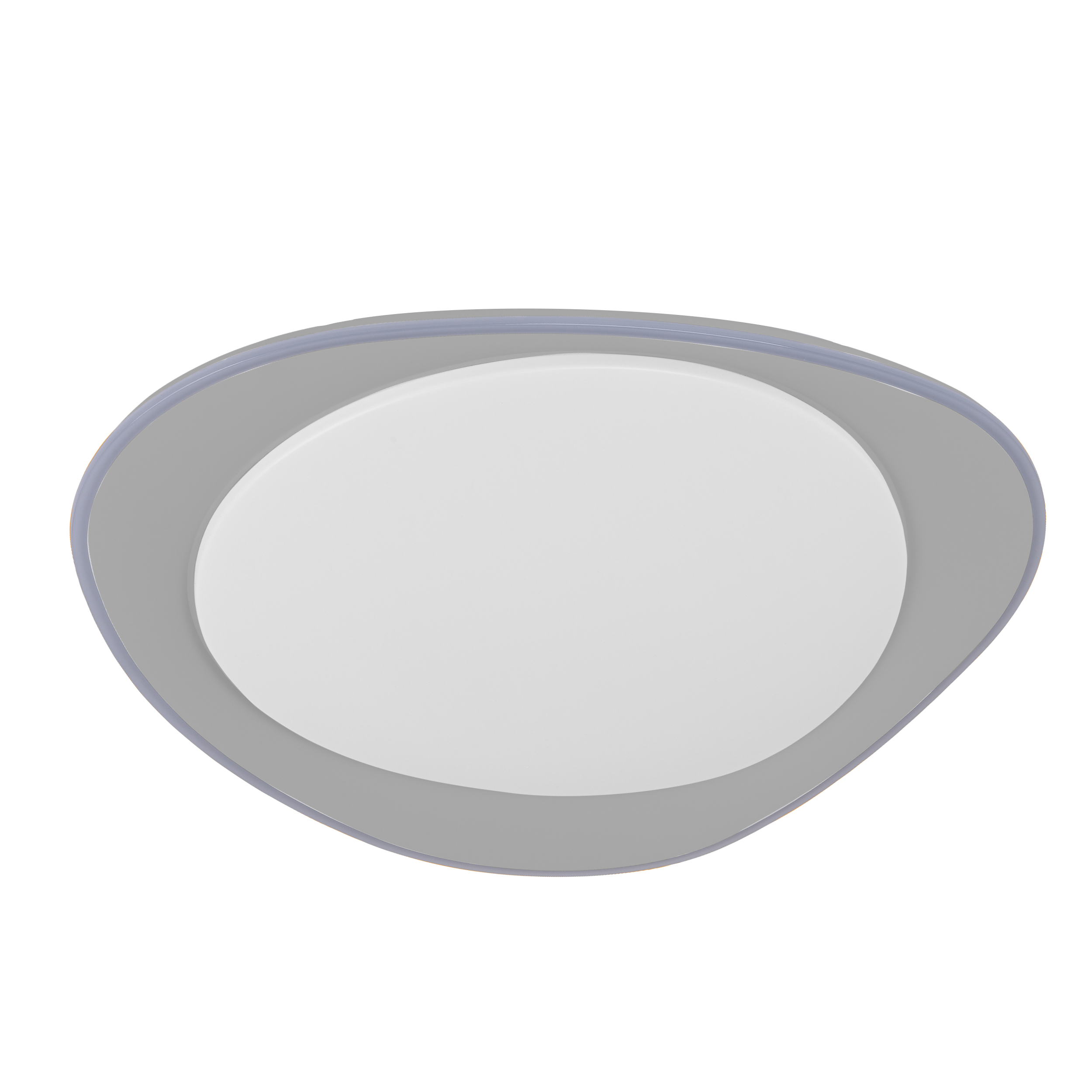 Plafón Daire Gris 72W LED - Vista general del diseño moderno y elegante.