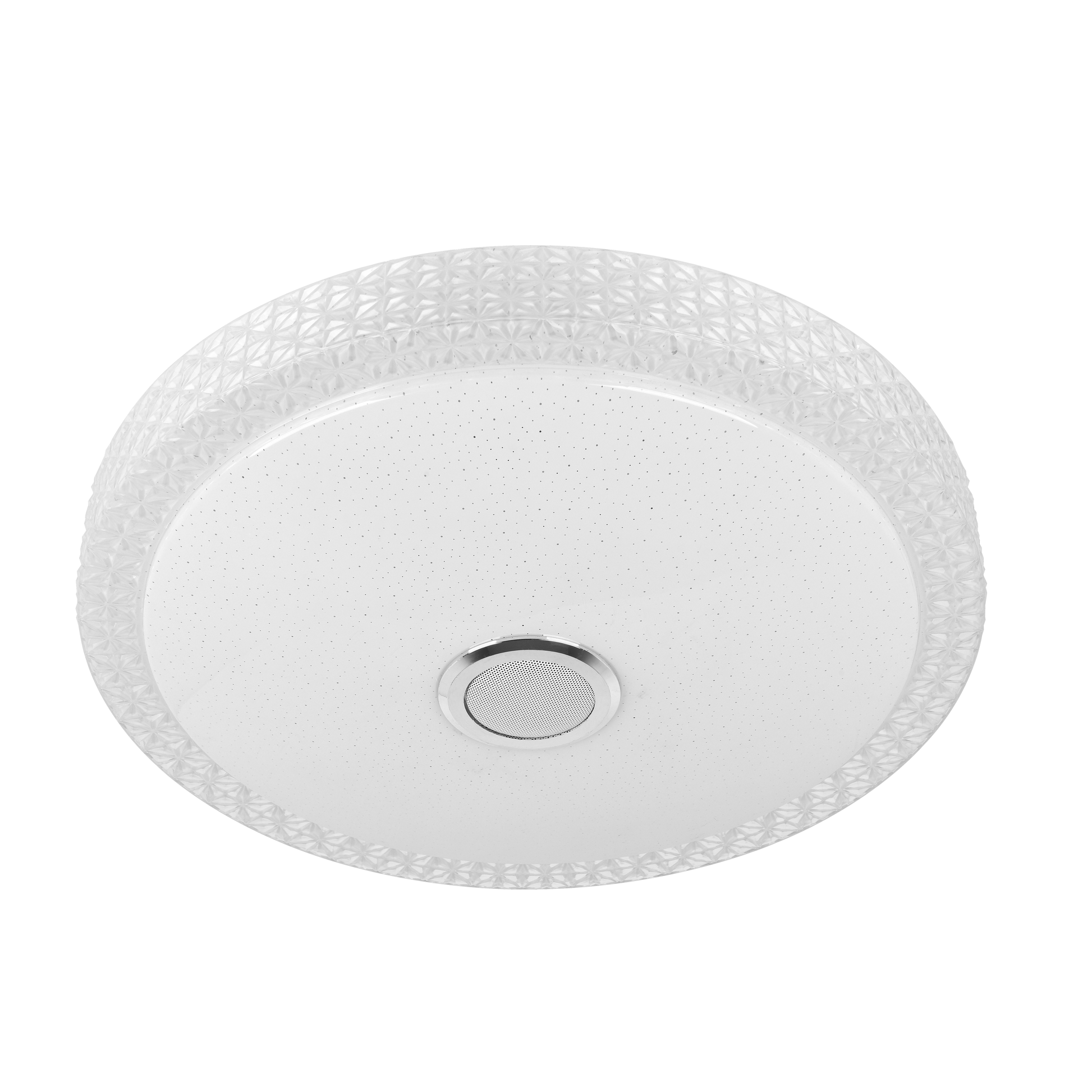 Plafón LED Zaid 72W RGB Bluetooth, vista frontal, Fabrilamp, luzguru.com