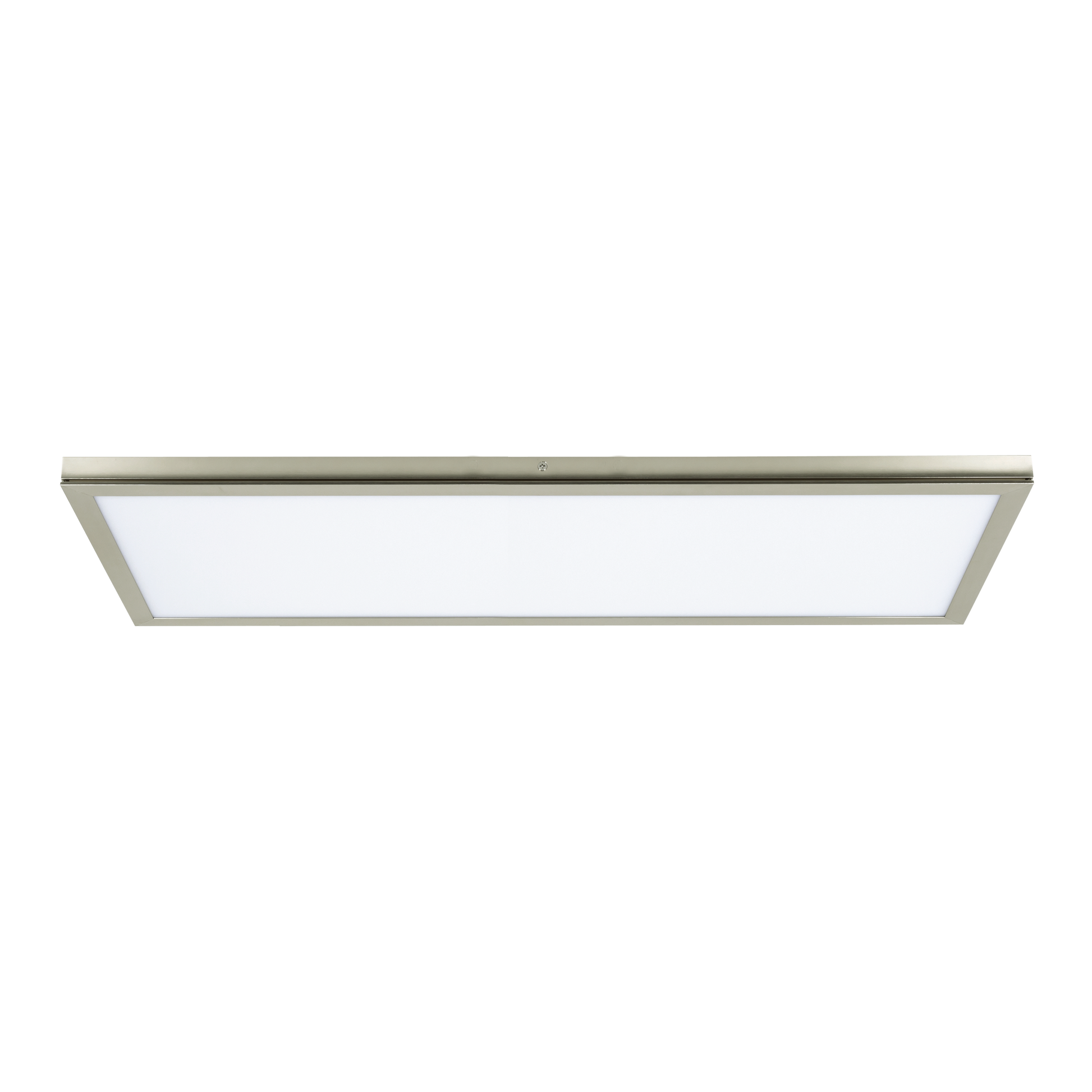Panel de superficie elegante en níquel, perfecto para iluminación de interiores