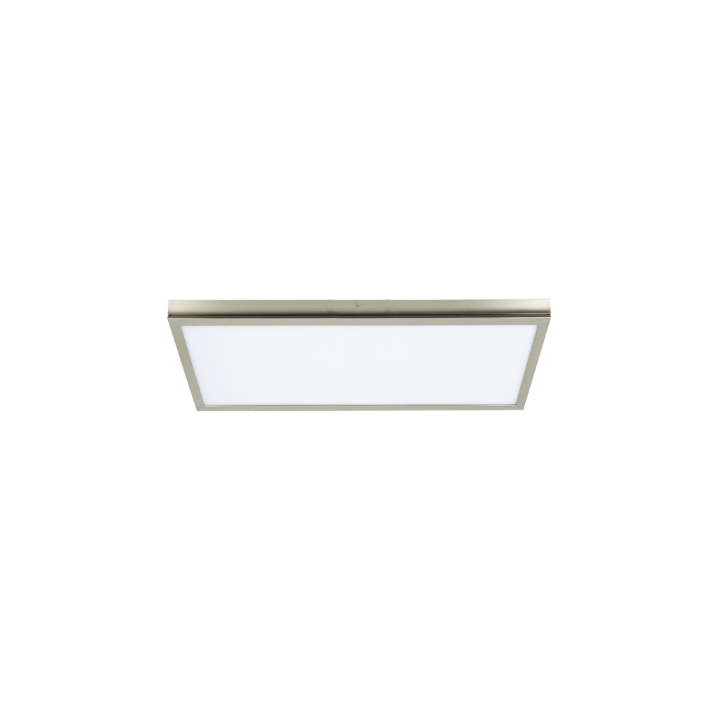 Panel LED Superficie Tivoli Niquel 36W 6500K - Vista frontal