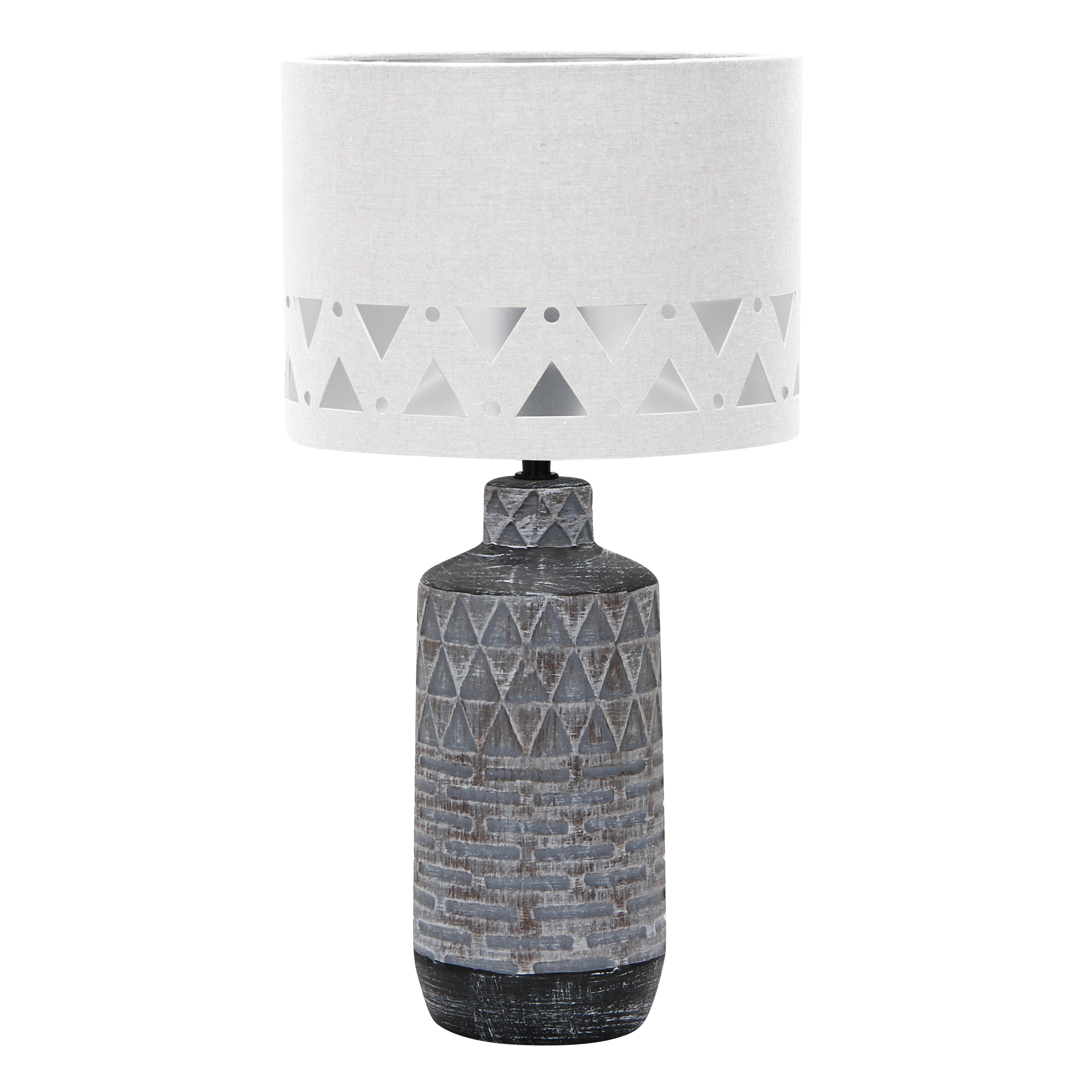 Lámpara de sobremesa con portalámparas E27 para luz difusa