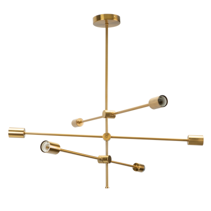 Lámpara Jerusalen de 6 luces, perfecta para iluminar el salón