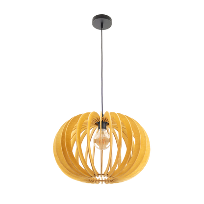 Lámpara colgante rústica Olmo, ideal para crear un ambiente acogedor