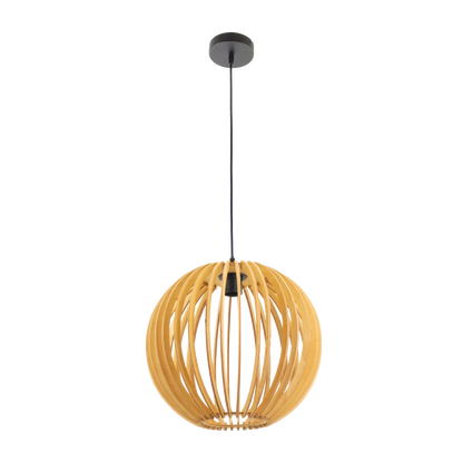 Lámpara colgante estilo vintage rústico Bubinga ideal para dormitorio