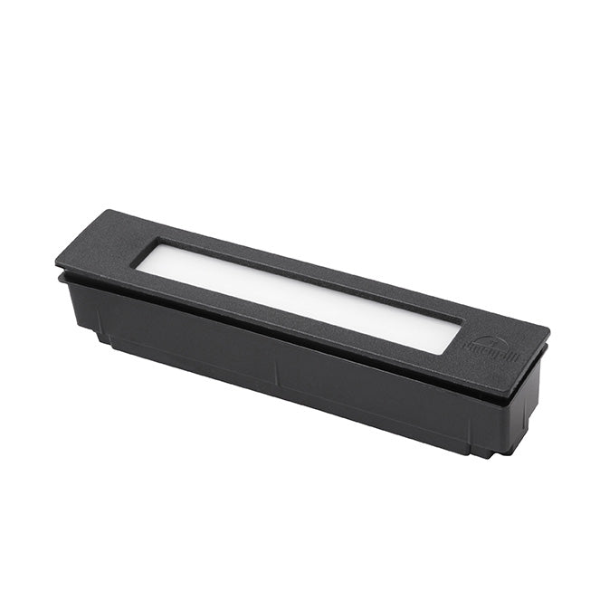 Aplique Empotrable Exterior NINA 25,5 cm CCT Negro Fumagalli