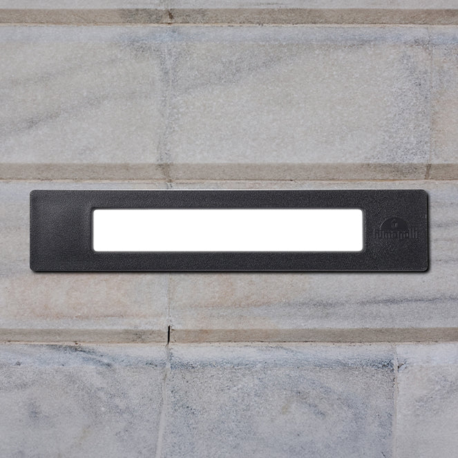 Aplique Empotrable Exterior NINA 25,5 cm CCT Negro Fumagalli - imagen 2 | Interlusa