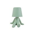 Lámpara sobremesa LED Lenox Verde recargable ALEMAR con interruptor táctil - Vista principal