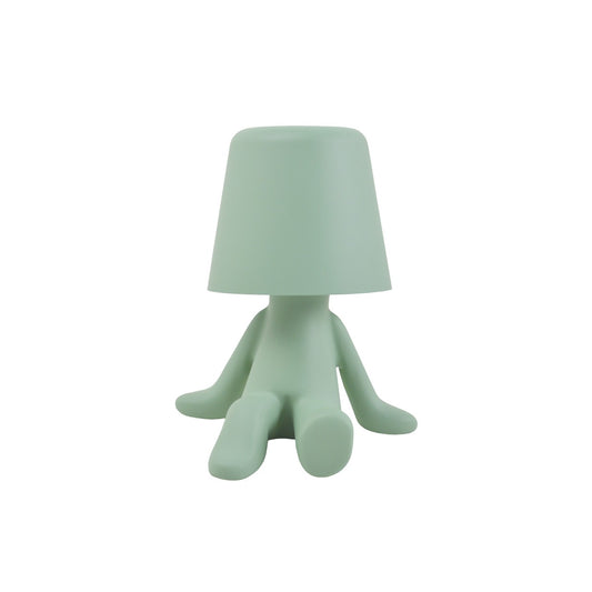 Lámpara sobremesa LED Lenox Verde recargable ALEMAR con interruptor táctil - Vista principal