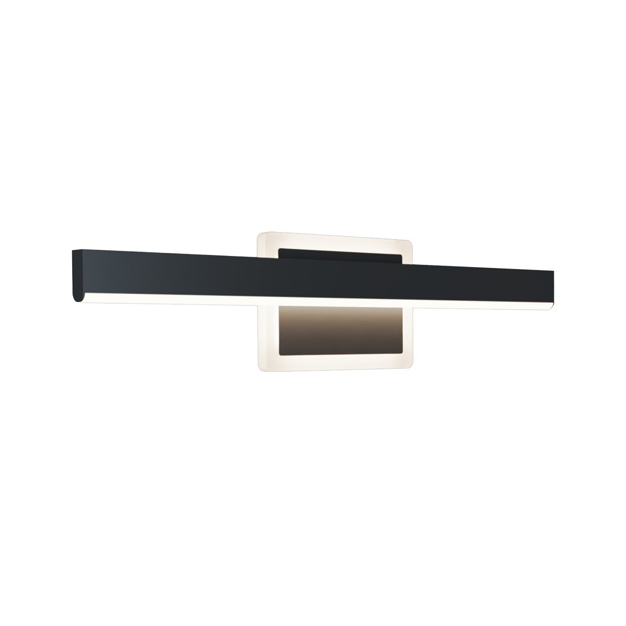 Aplique LED Rialto negro 14W ALEMAR con luz integrada - Vista principal