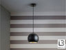 Lámpara Colgante Olena 1 Luz Negro/Oro Regulable - Schuller - 13688 - Vista 1