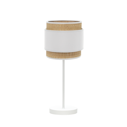 Sobremesa Kandy Natural/Blanco de Fabrilamp, diseño moderno y elegante para tu hogar. Disponible en luzguru.com