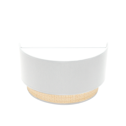 Aplique Kandy Natural/Blanco de Fabrilamp, diseño moderno y elegante para tu hogar.