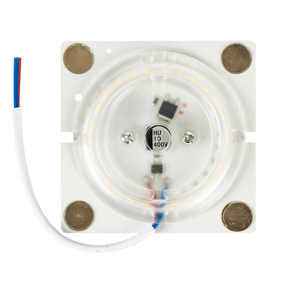 Placa LED con tecnología LED integrada para fácil instalación