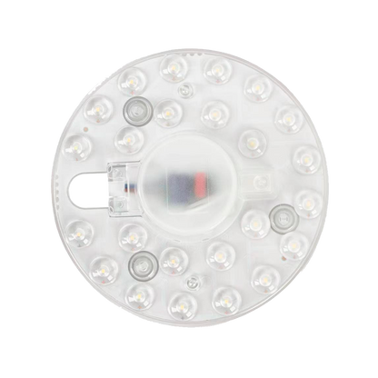 Disco LED 12W 4000K Blanco Natural Fabrilamp, vista frontal.