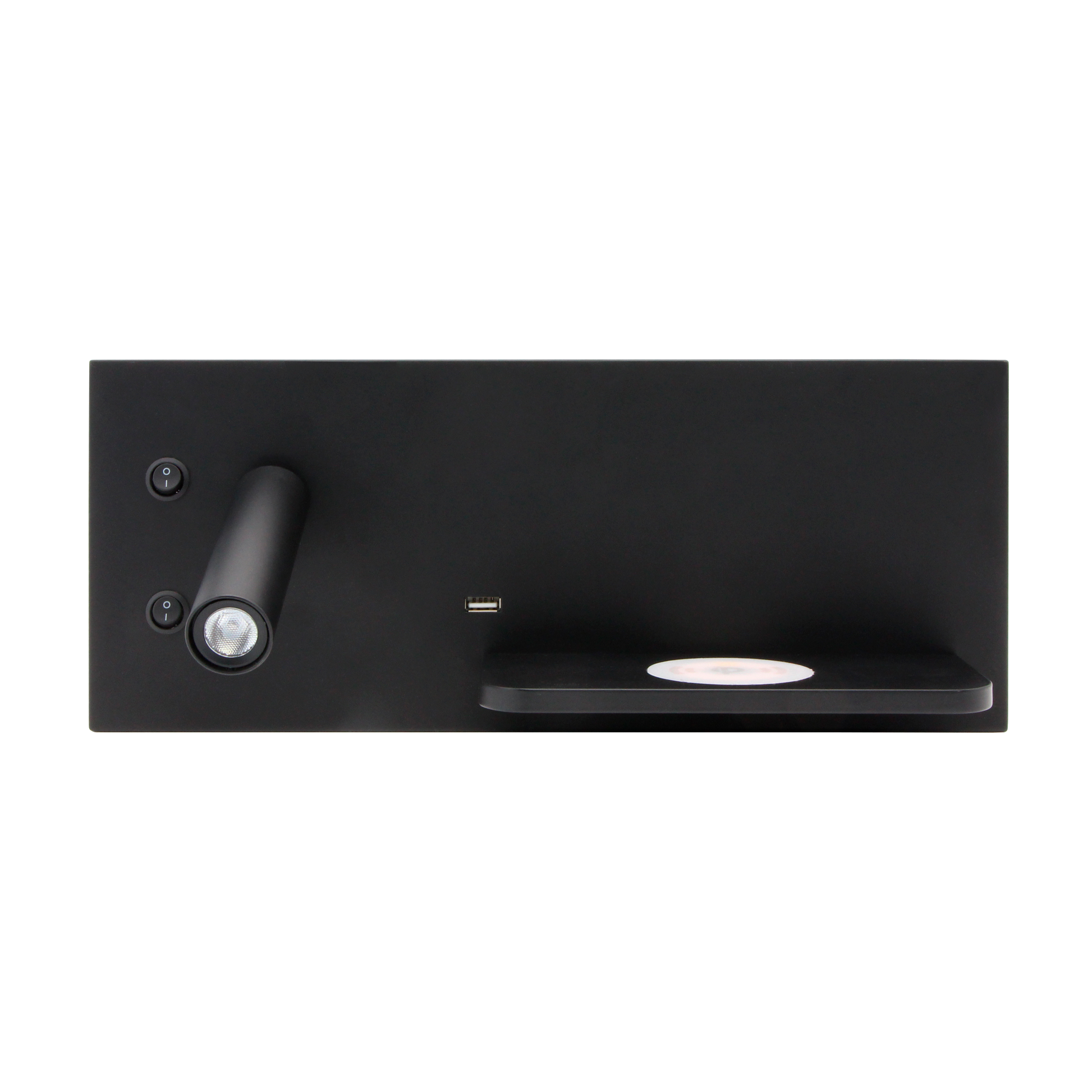 Aplique LED con foco orientable 350º ideal para mesita de noche
