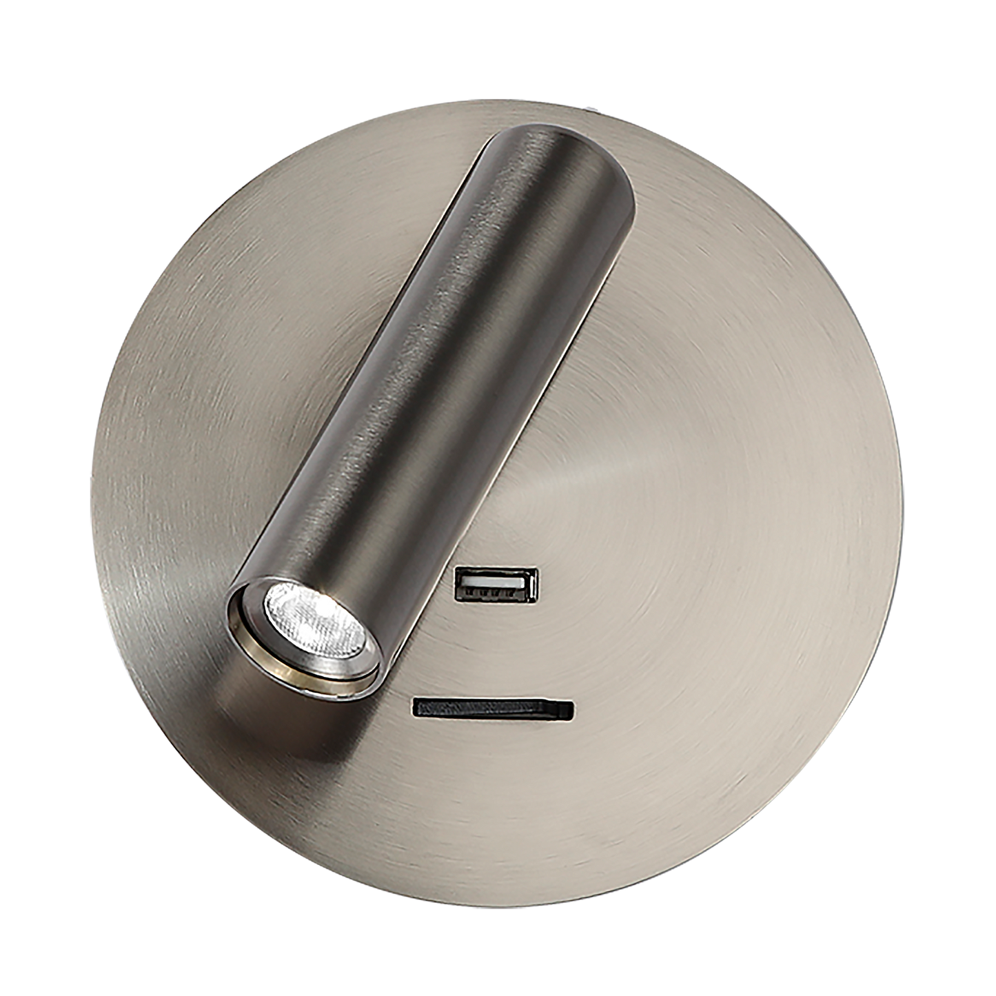 Aplique LED con foco orientable 350º, ideal para lectura