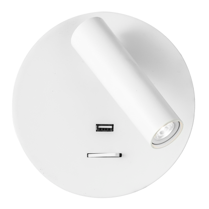 Aplique LED con Foco orientable 350º ideal para lectura