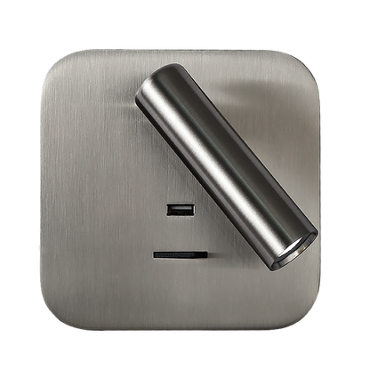 Aplique LED con foco orientable ideal para lectura