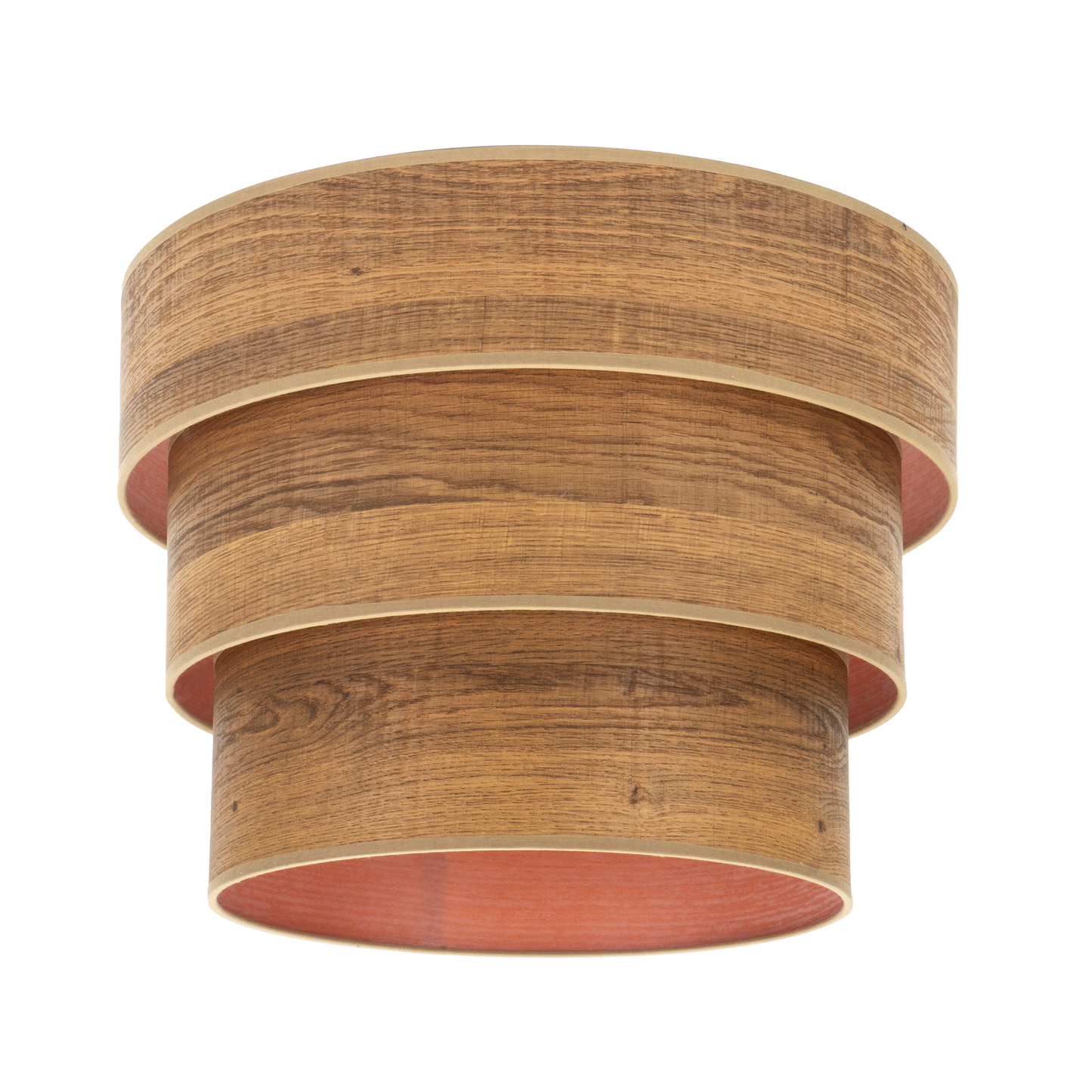 Original pantalla colgante de madera oscura perfecta para comedor