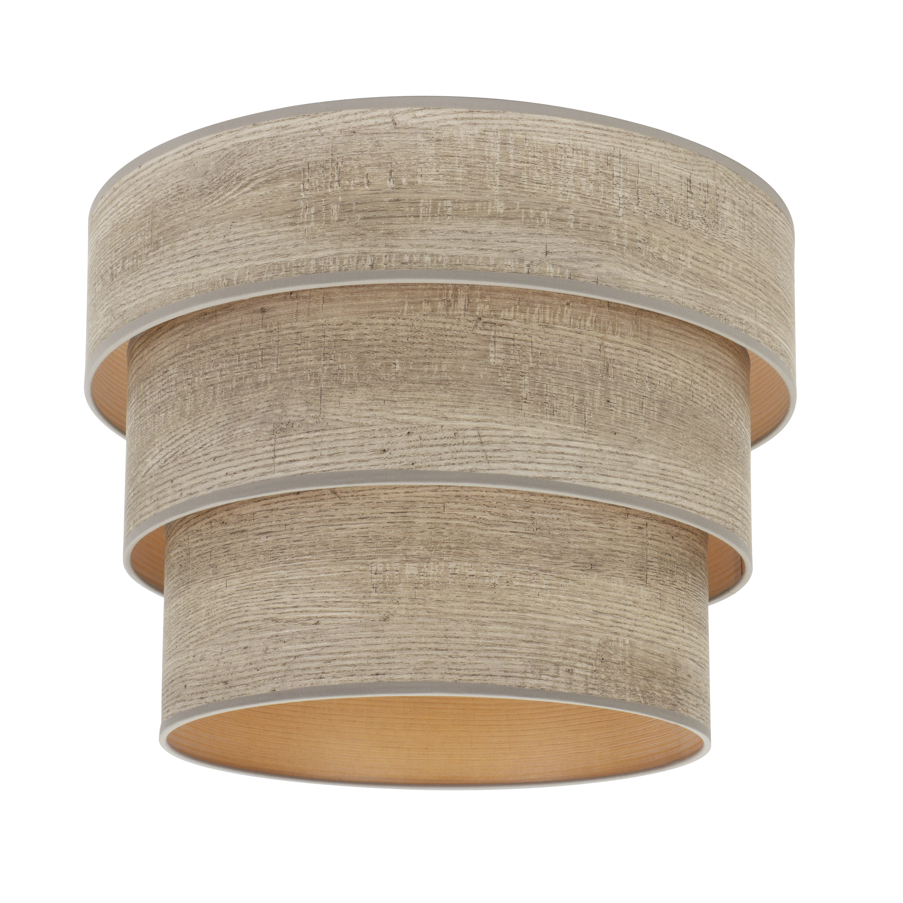 Pantalla Colgante Triple Smile M10 Madera Gris - Vista frontal