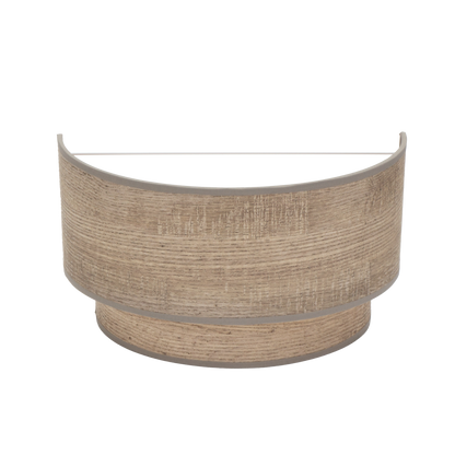 Aplique Smile fabricado en Metal color Gris y Textil