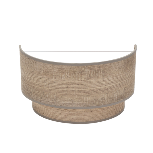Aplique Smile fabricado en Metal color Gris y Textil