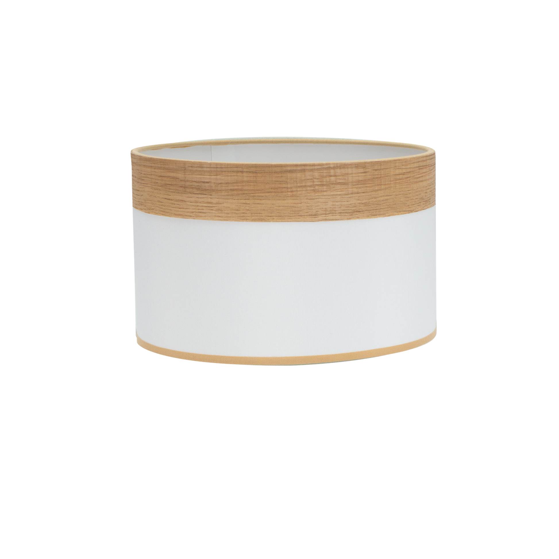 Pantalla para lámpara de pie con diseño cilíndrico ideal para crear un ambiente moderno