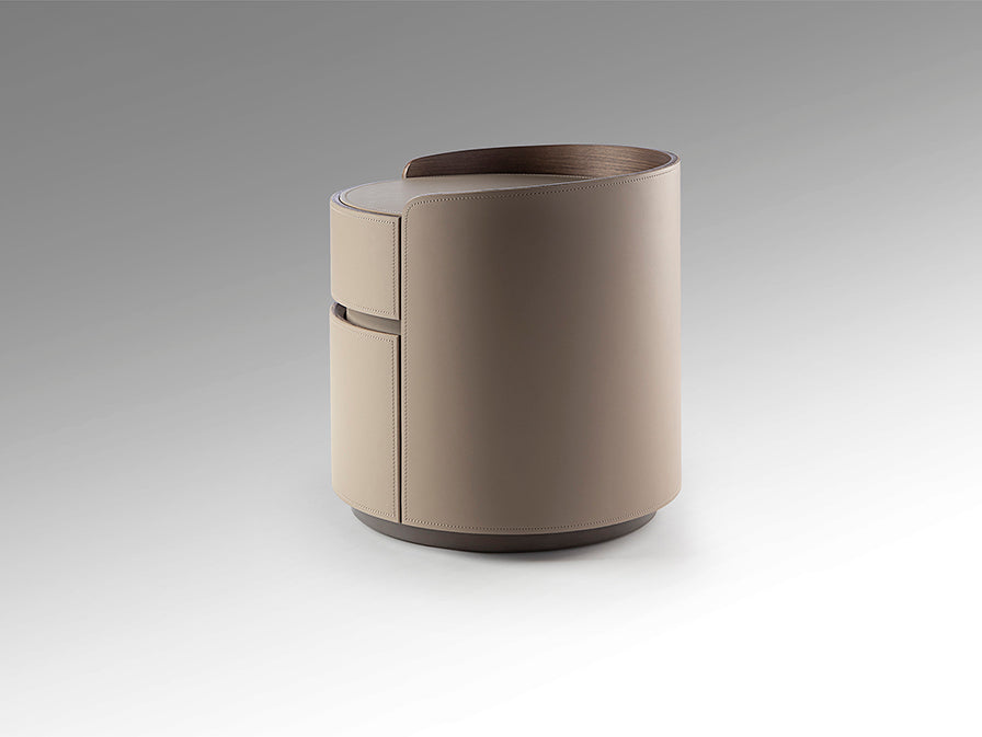 Mesita de Noche Cirze Beige Redonda - Schuller - 411752 - Vista 5