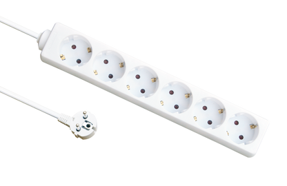 Base múltiple con protección infantil ideal para enchufar varios dispositivos