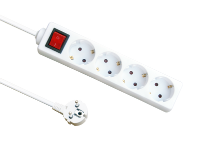 Alargadera con interruptor Fabrilamp / Abrila con protección infantil