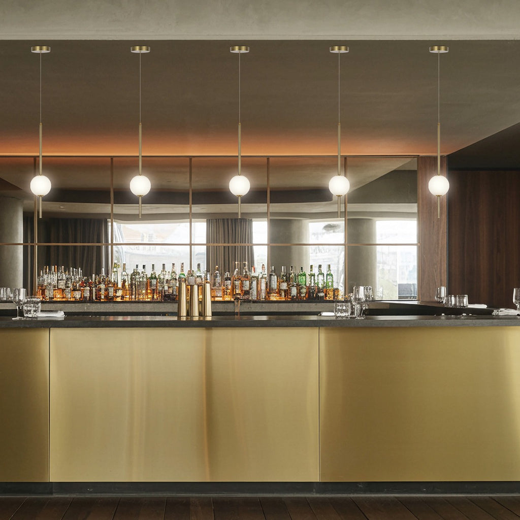 Colgante Lanuvio instalado en comedor moderno - Ambiente decorado