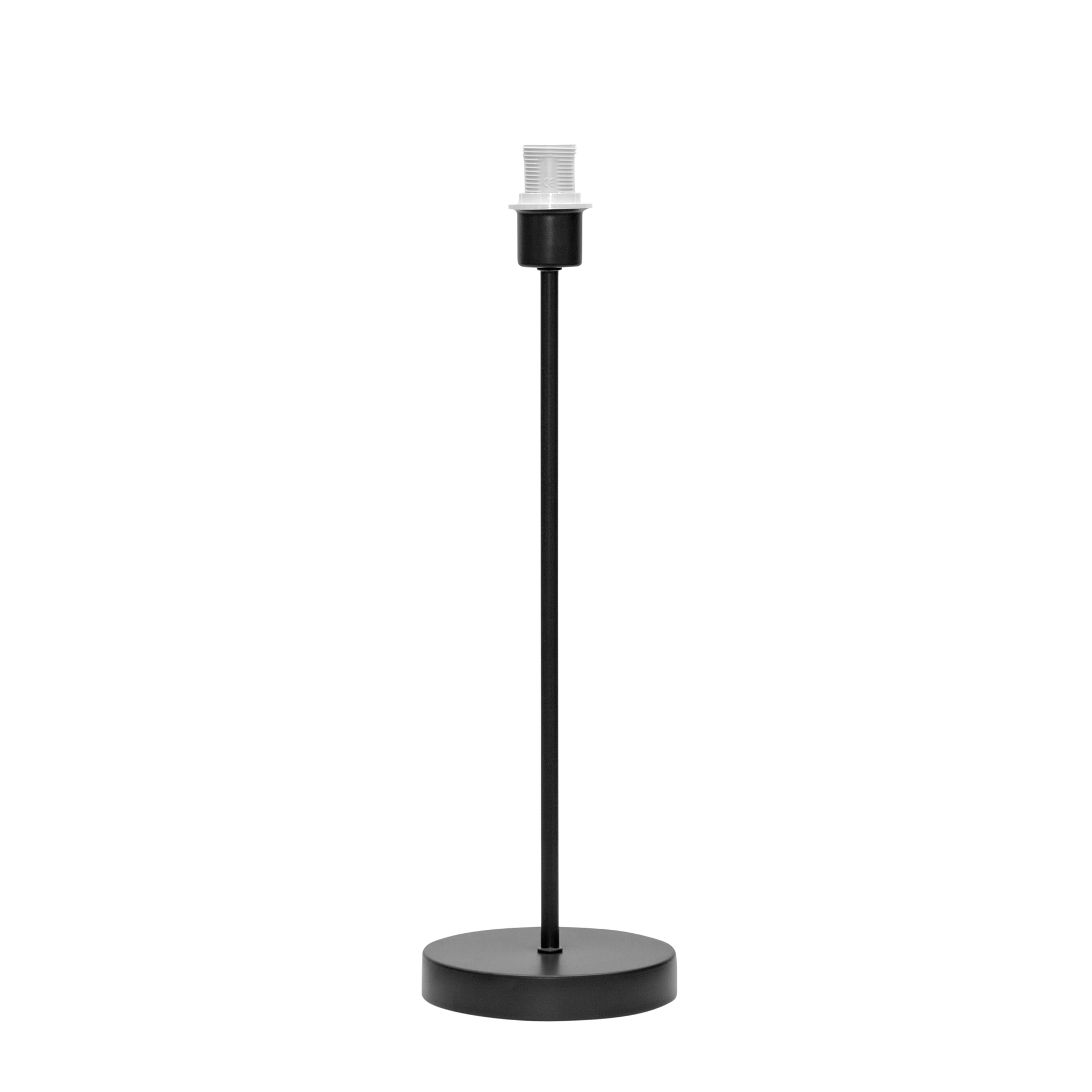 Armazón Cara fabricado en Metal color Negro, ideal para personalizar tu lámpara