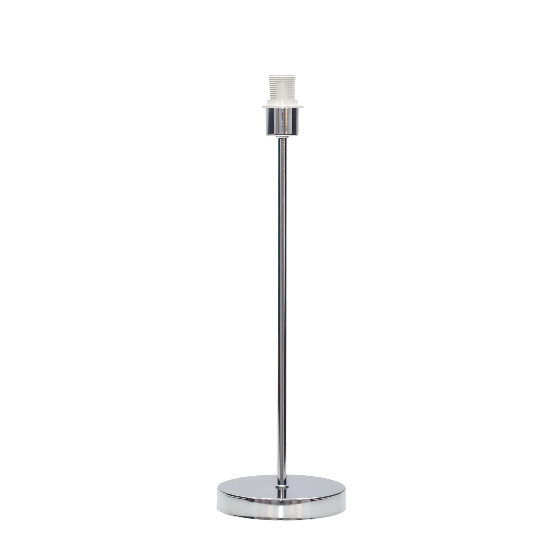 Base de lámpara Cara fabricada en Metal color Cromo
