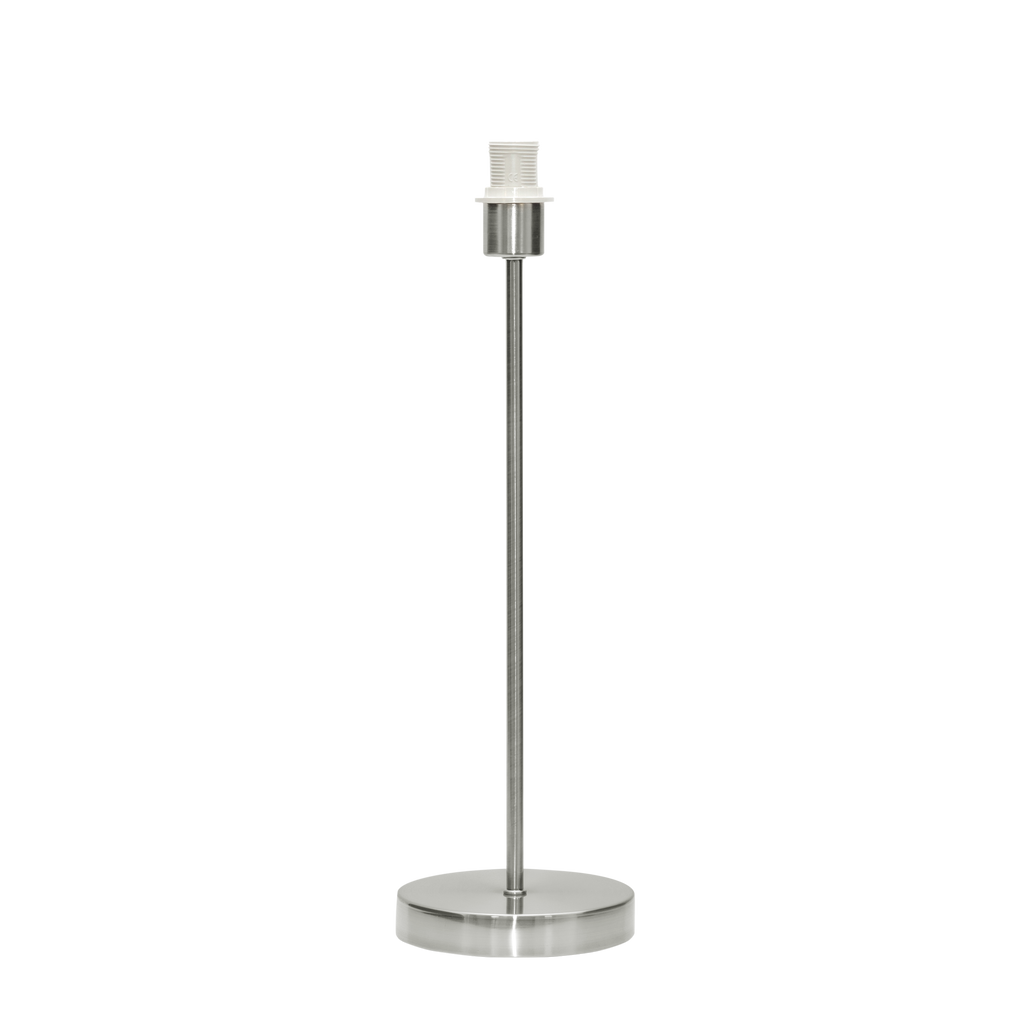 Armazón Cara fabricado en Metal color Níquel para lámpara de sobremesa