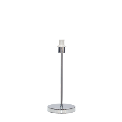Armazón de metal fabricado en Cromo, color plata para lámpara